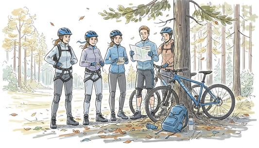 Kopīga gatavošanās piedzīvojumiem un adrenalīna pilnām aktivitātēm dabā