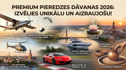 Top 7 premium dāvanas 2026: idejas, kas patiesi pārsteidz