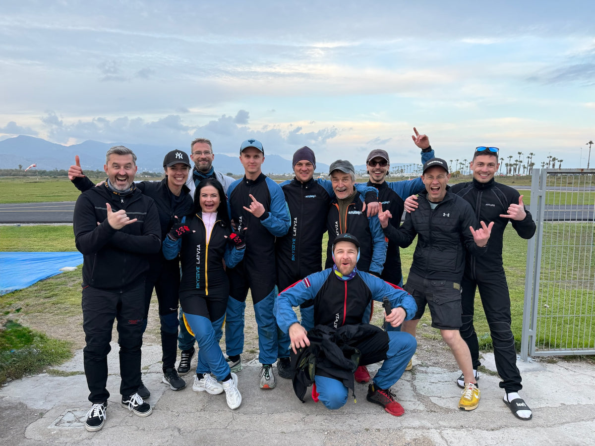 Skydive Latvia AFF camp in Spain 2026